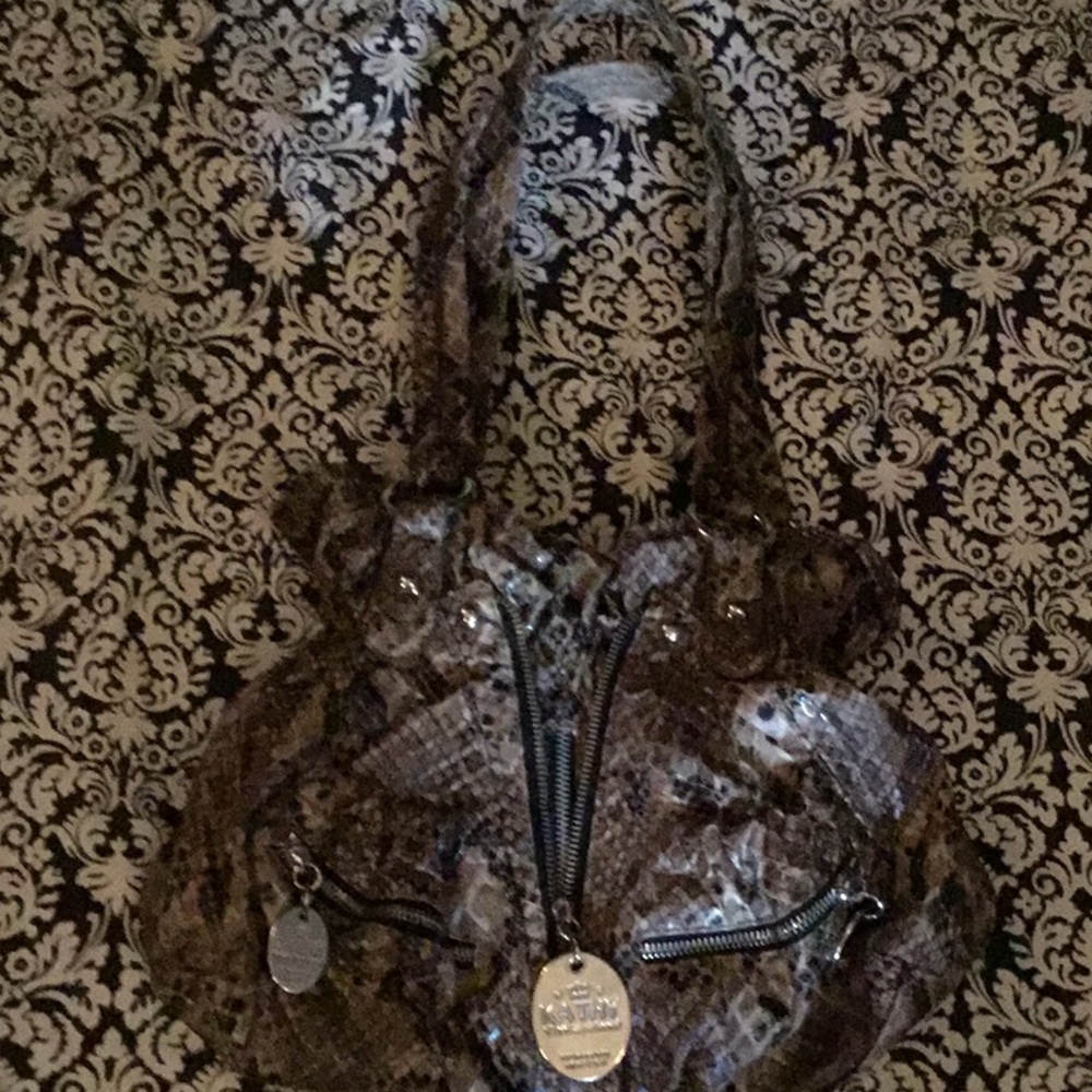 Snake print Kathy purse